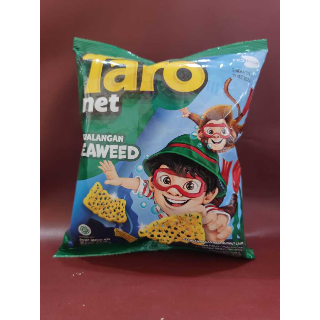 

Taro Net Petualangan Seaweed 62gr - Makanan Ringan