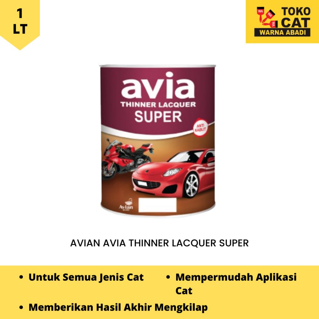 Avian Avia Thinner Lacquer Super 1 Liter
