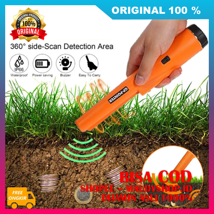 Mini Gold Detector Alat Pendeteksi Logam Metal Emas Detektor Emas ASLI ORI