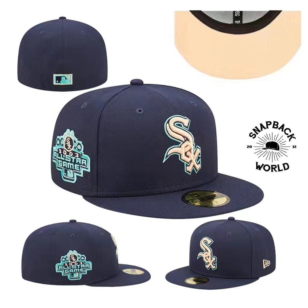 Chicaho White SOx fitted cap snapback import All star navy