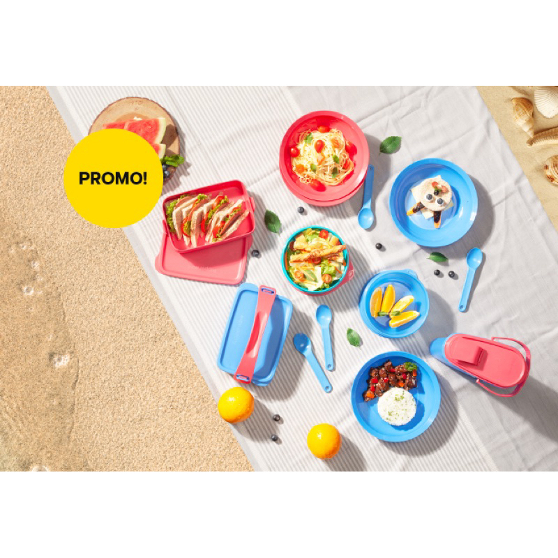 Ohana Set Tupperware (Tidak Dengan Tas)
