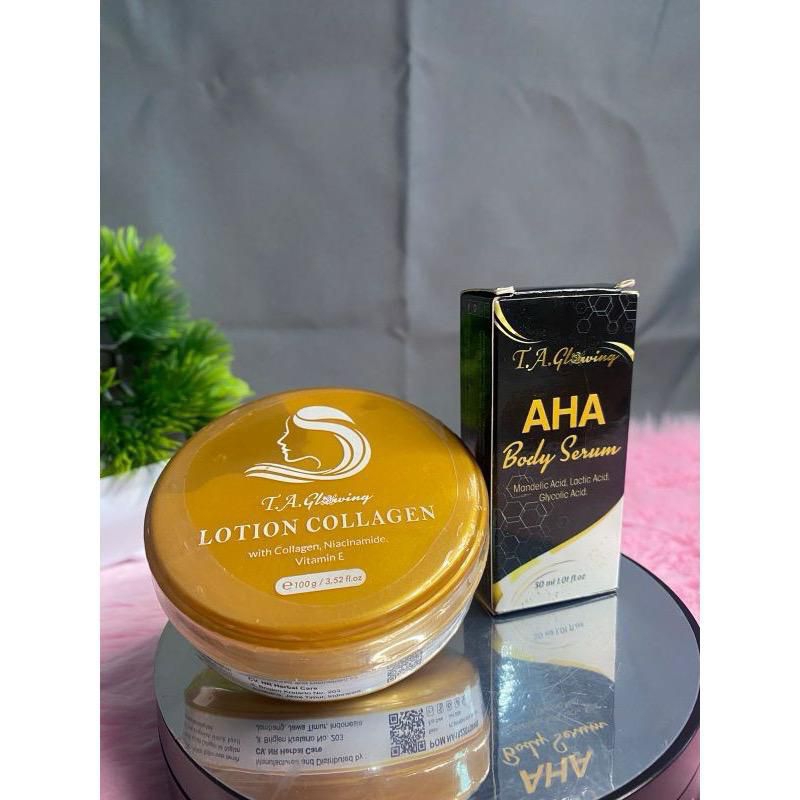 Lotion Collagen + AHA body serum