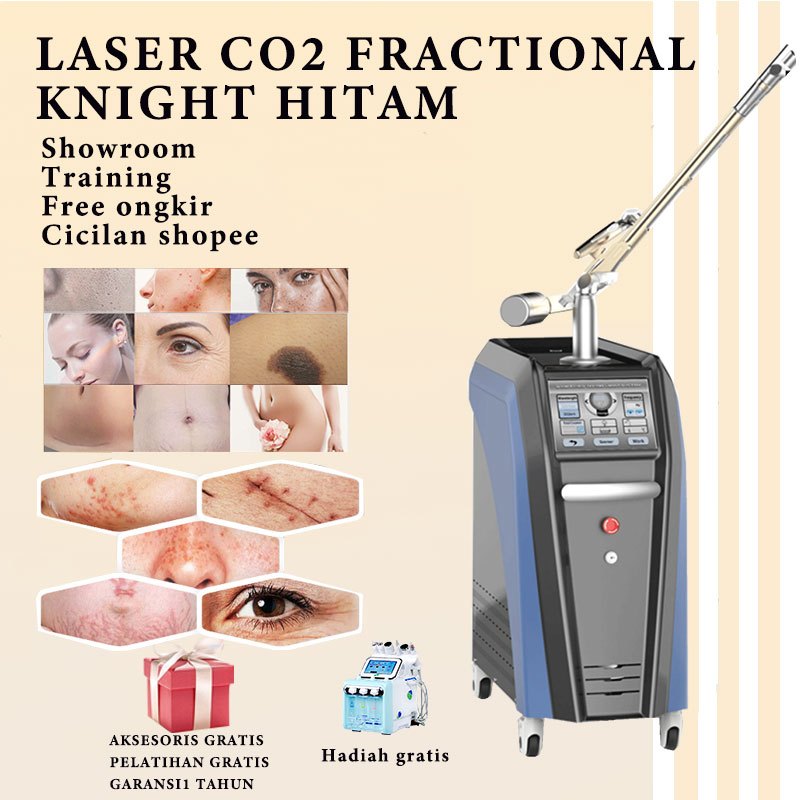 Co2 Laser kulit Resurfacing wajah mengangkat Co2 fraksional Laser bekas luka jerawat tato fraksional Co2 Laser mesin Kecantikan