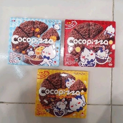 

Aoligei biskuit cocopizza Cheese choco/Caramel Machiato/Milk Choco 50g