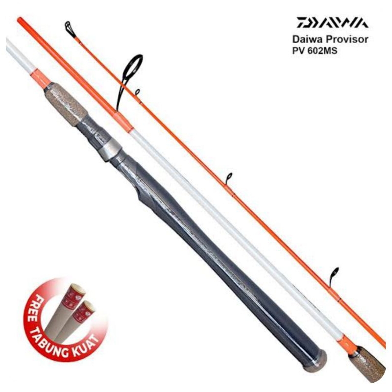 Joran Daiwa Provisor | 562 | 602 | Galatama | Spinning | Ring Fuji | Pilih Ukuran