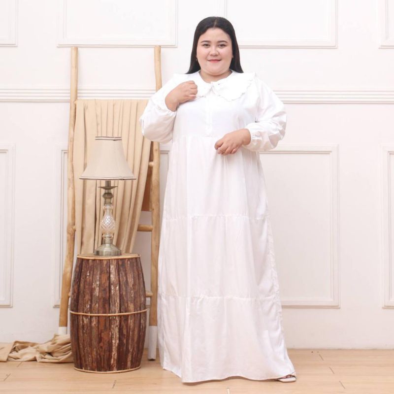 MIDI DRESS JUMBO MUAT BB 100 KILO GAMIS JUMBO LD 130 GAMIS RAYON SUPER GAMIS SUSUN RAYON SUPER JUMBO