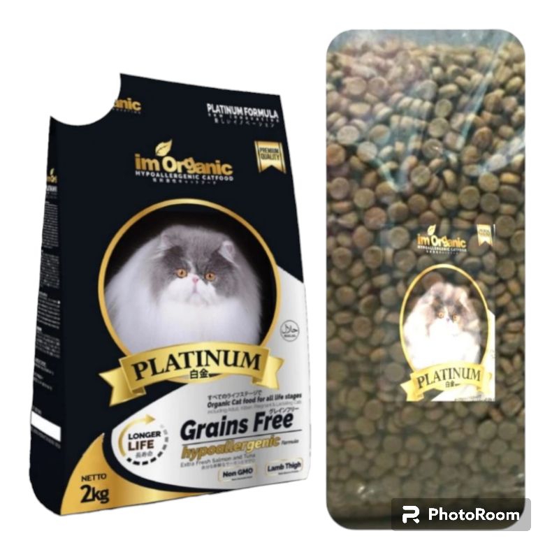 Cat Food im Organic Platinum all stage 1kg Repack - Dry food