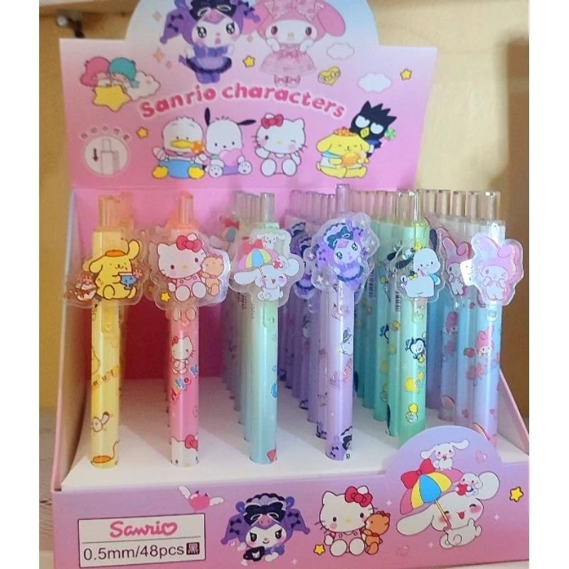 

Bolpen Sanrio Characters / Pen Sanrio / Bolpen Lucu / Alat Tulis Lucu / Alat Tulis Sanrio