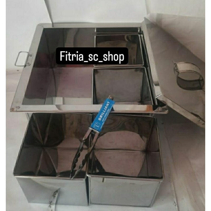 dandang odeng /tong odeng/ panci odeng sekat 4