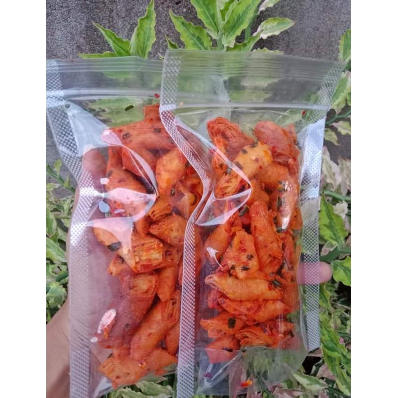 

Keripik Lumpia Pedas 70 gr