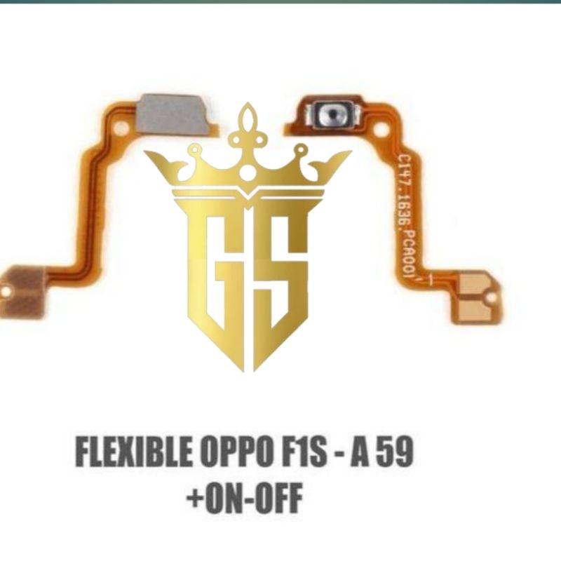 FLEXIBLE ON OFF OPPO F1S/A59 / POWER ON OFF OPPO F1S/A59 / TOMBOL ON OFF OPPO F1S/A59