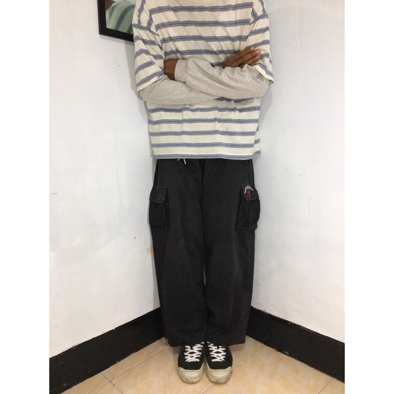 Y2K ROOTS TAIWAN CARGO PANTS