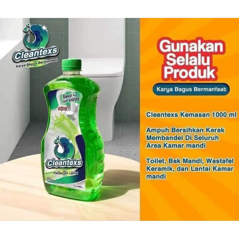 Cleantexs pembersih kerak pada lantai