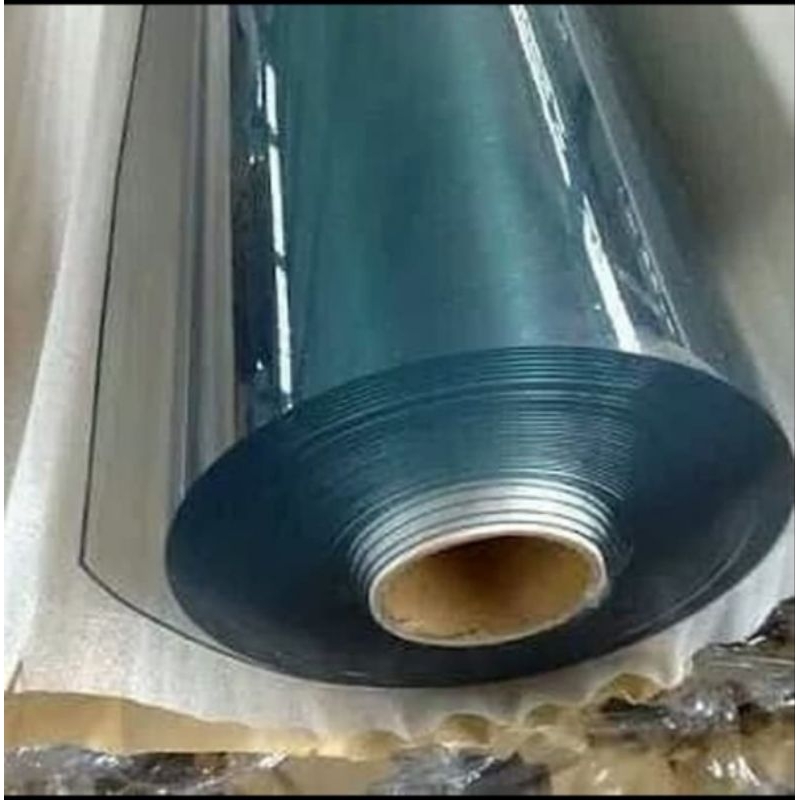 TIRAI PVC PLASTIK SHEET CURTAIN GORDENLentur 1mm 120cm