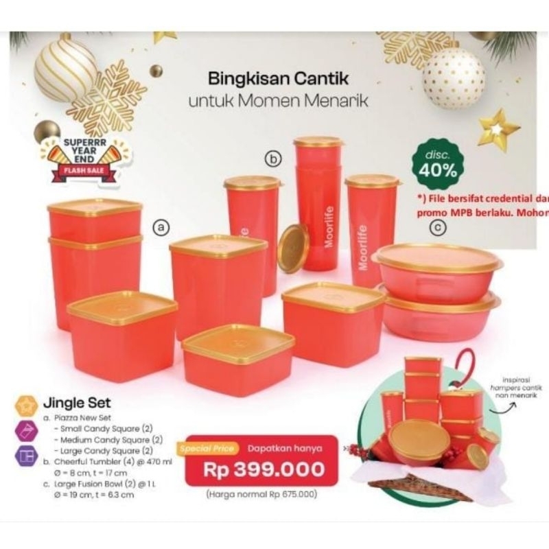 Jingle Set Moorlife/Hampers Natal/Promo/Muaguek