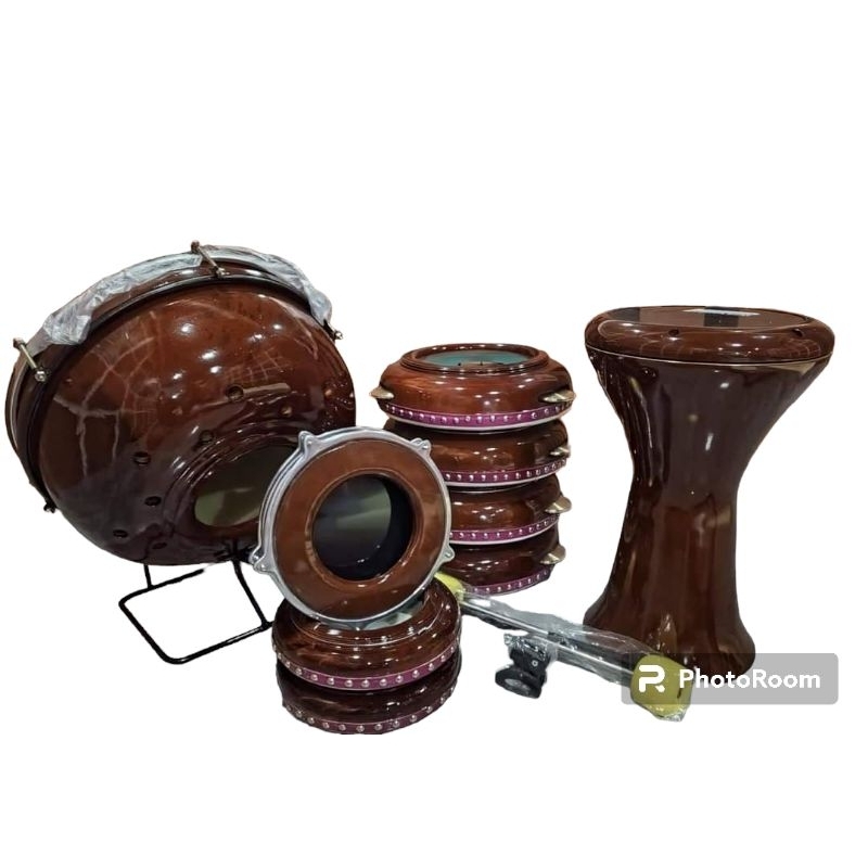 Alat Hadroh lengkap,Alat Hadroh asli Jepara,Alat Hadroh polos,alat Hadroh motif