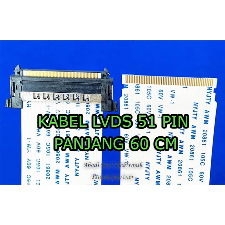 KABEL LVDS 51 PIN 4K - KABEL FLEXIBLE - FFC