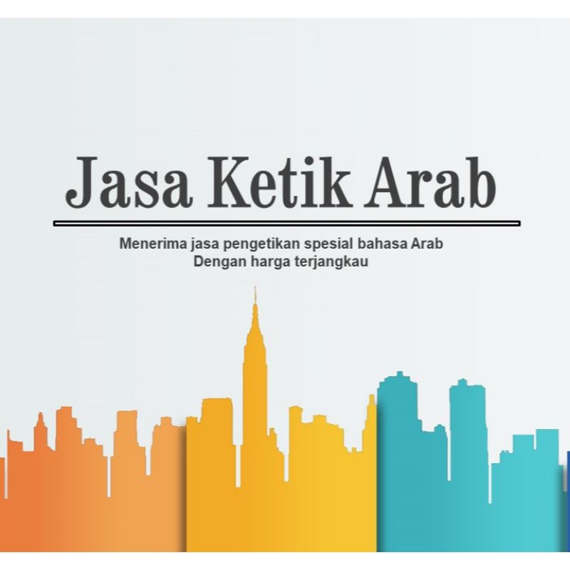 jasa ketik arab