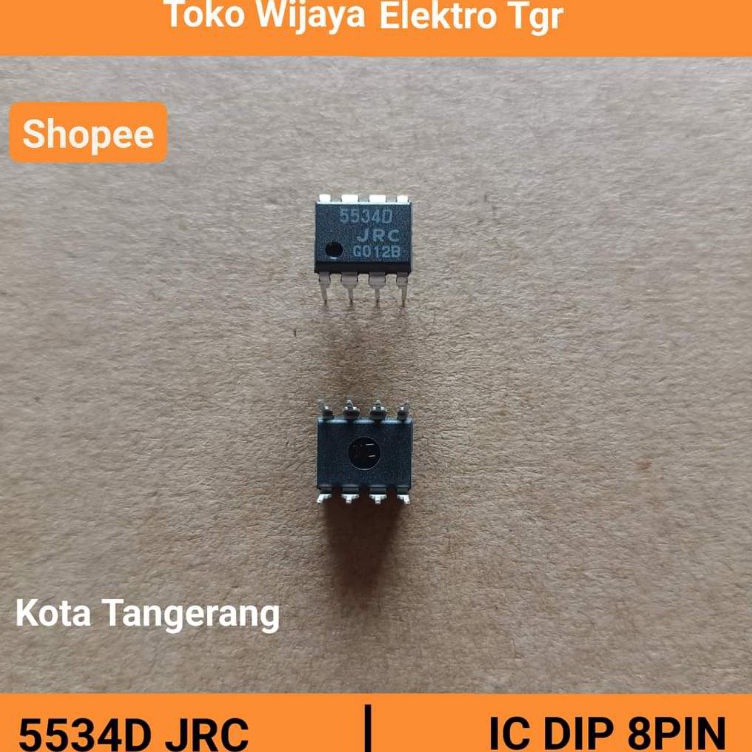 sk Audio Sparepart  5534D JRC IC Dip 8 Pin