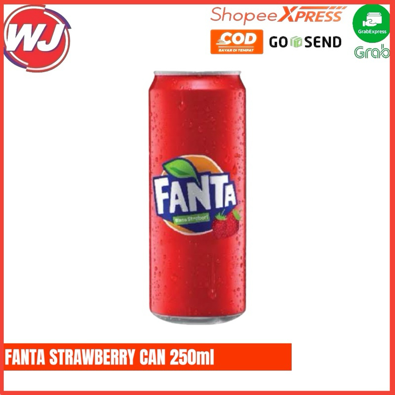 

FANTA STRAWBERRY CAN 250ml