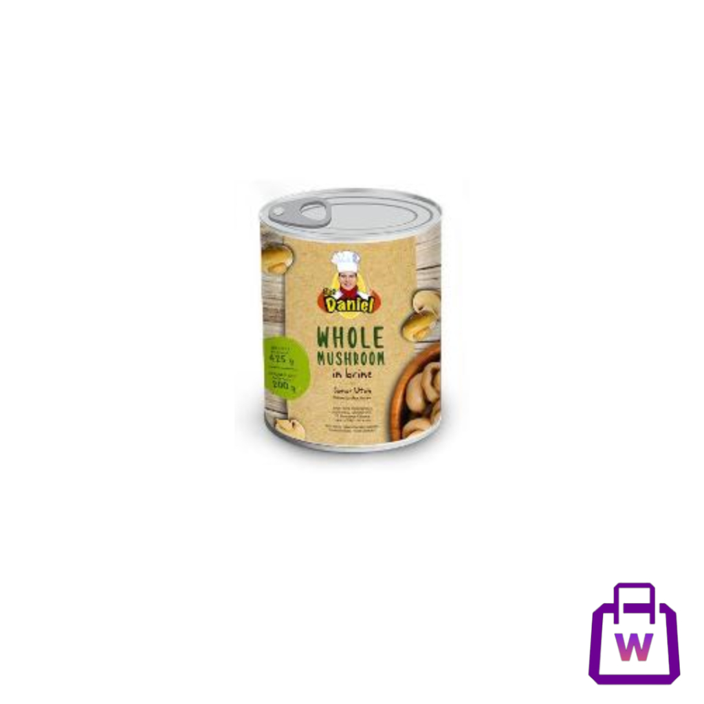 

CHEF DANIEL - WHOLE MUSHROOM IN CANNED 425GR