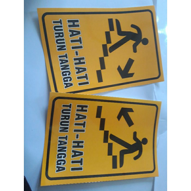 

Stiker Turun Tangga