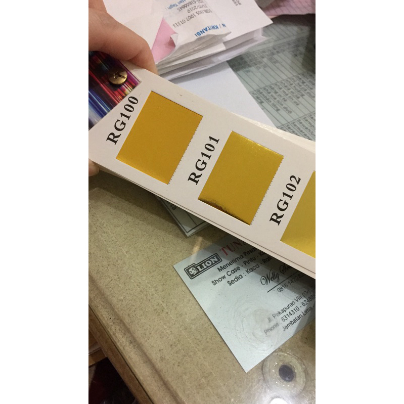 KATALOG ROYAL GLORY HOT STAMPING FOIL