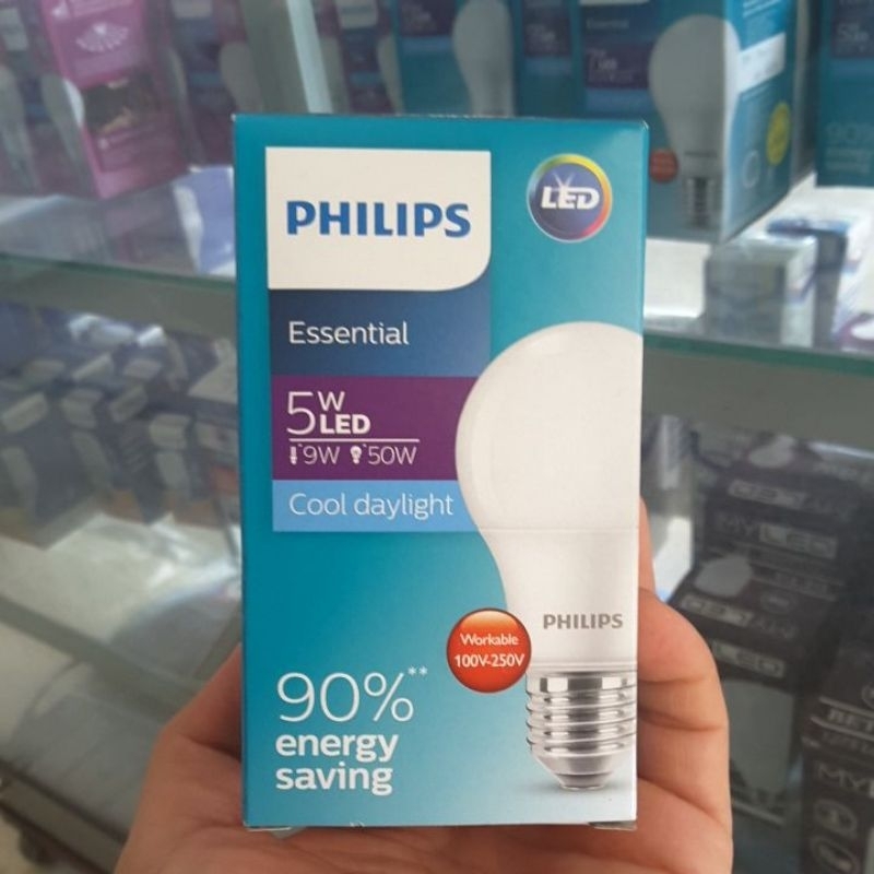 Bola Lampu Philips LED Essential 5W