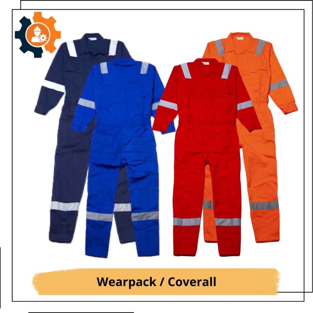 Wearpack Coverall Safety - Baju Bengkel - Coverall Safety - Baju Wearpack Terusan IMJ