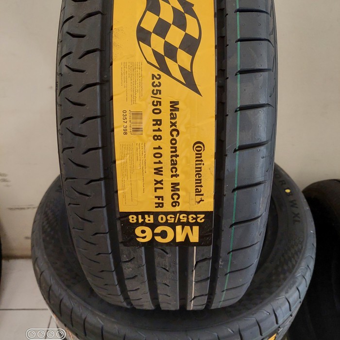 FREE PASANG Continental MC6 235/50 R18 Ban Mobil Alphard Vellfire Harrier Audi Q3