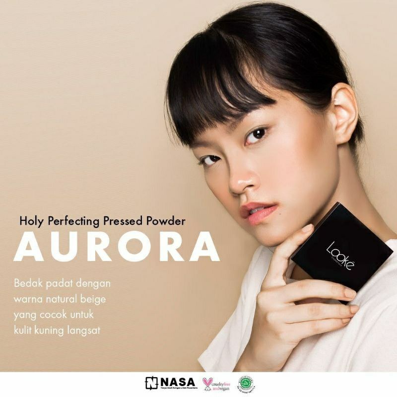Looke Holy Perfecting Pressed Powder AURORA Looke Powder Aurora