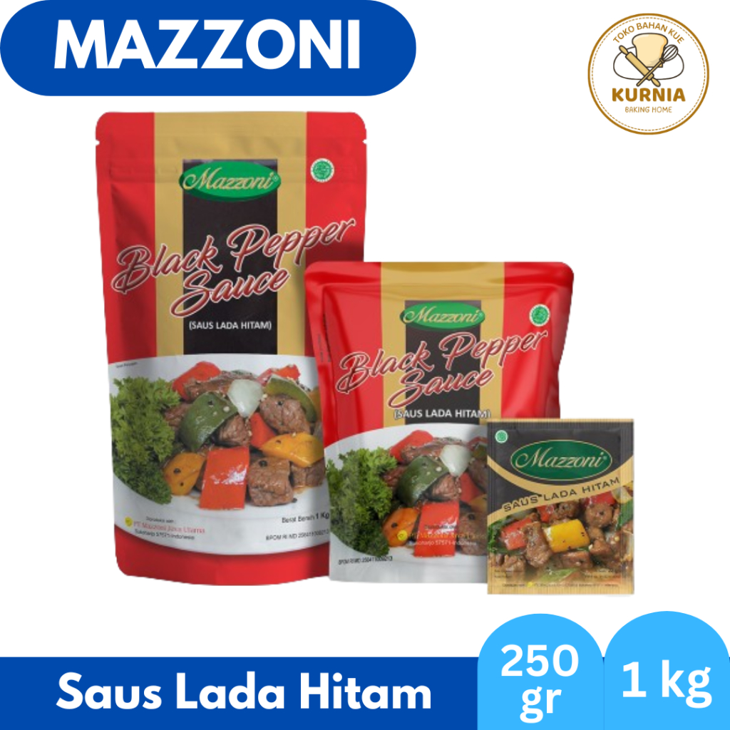 MAZZONI SAUS LADA HITAM