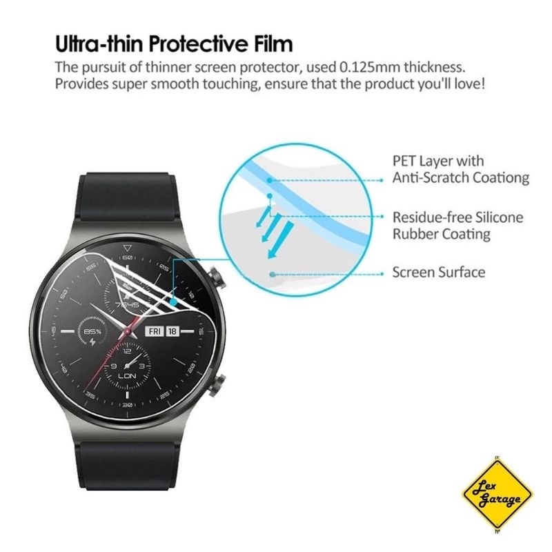 Smartwatch Oase Horizon W1/Oase Horizon H12W Anti Gores Hydrogel Full Screen Protector