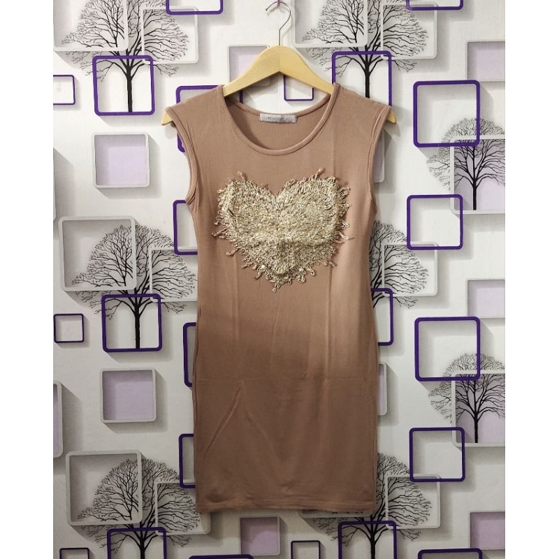 DRESS WANITA OLIVE HOT STUFF