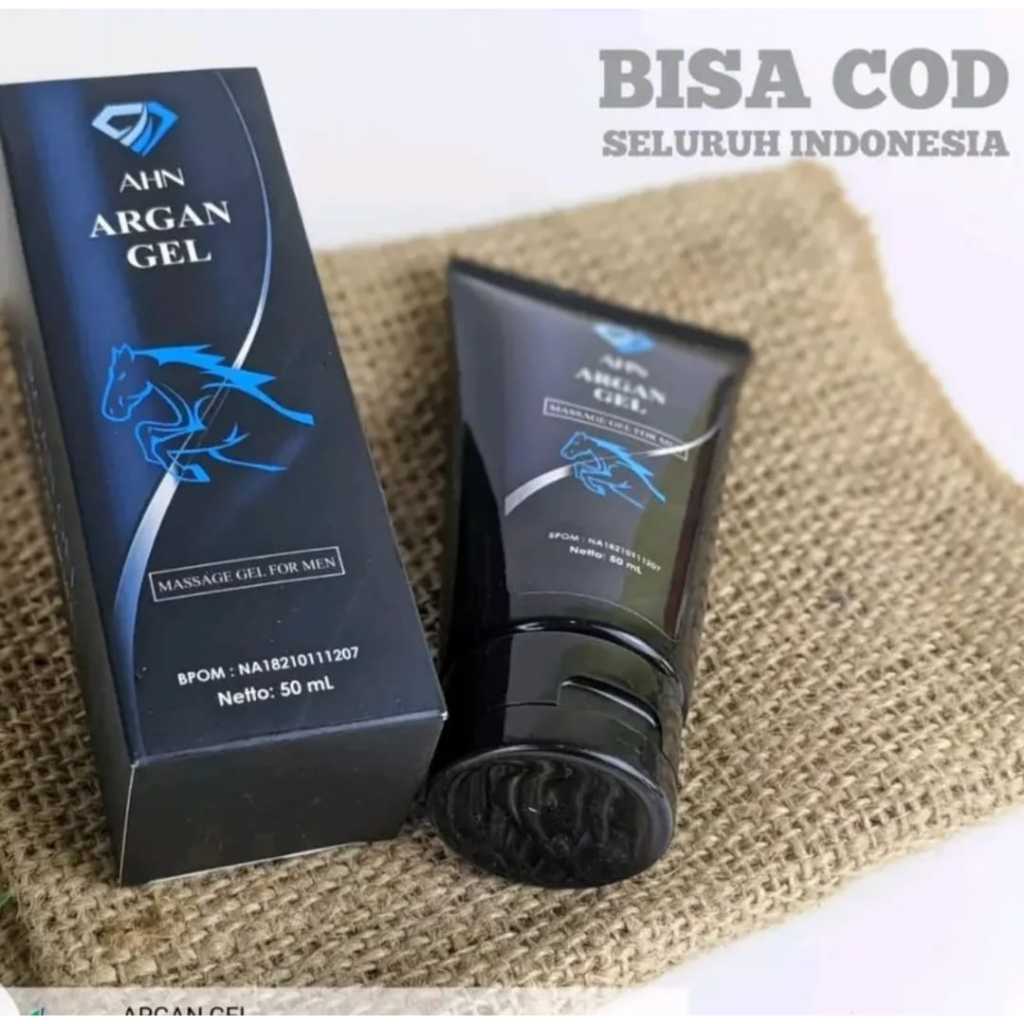 TERLARIS..!! AHN ARGAN GEL 100% ORIGINAL PRODUK PERAWATAN KHUSUS PRIA TERDAFTAR RESMI DI BPOM RI BIS