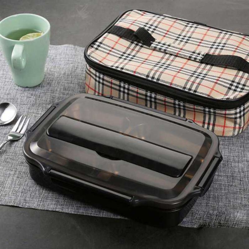 Upors Tempat Kotak Makan Bekal Stainless Steel Anti Bocor Anti Tumpah