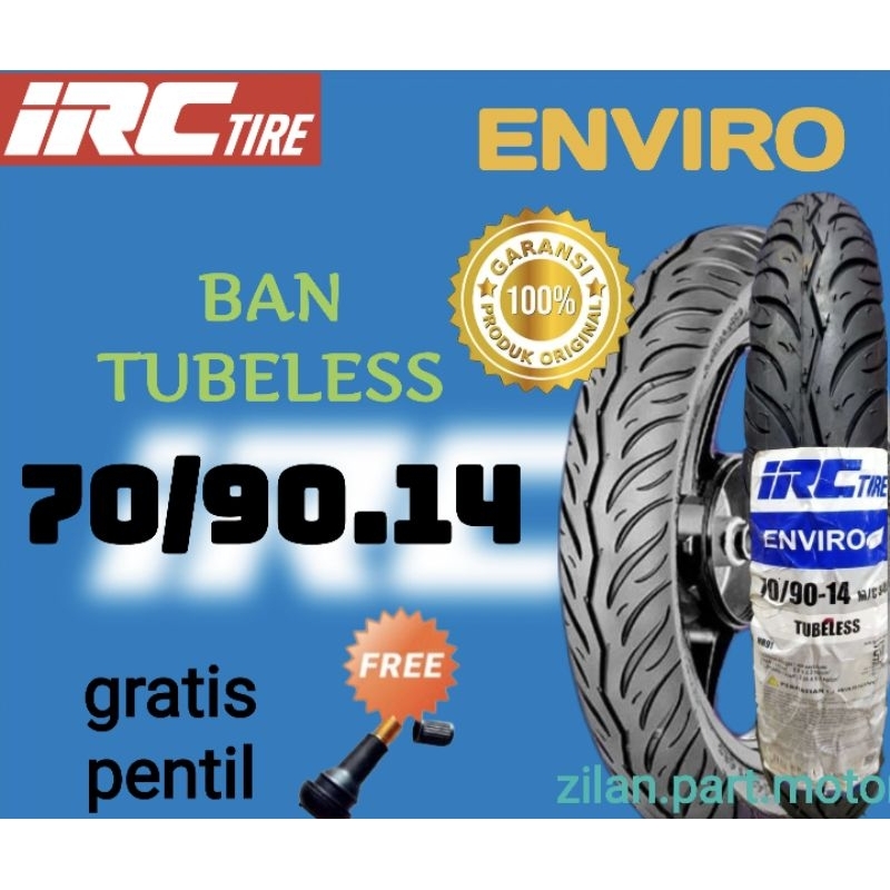 Ban tubeles IRC ENVIRO (70/90.14) free pentil