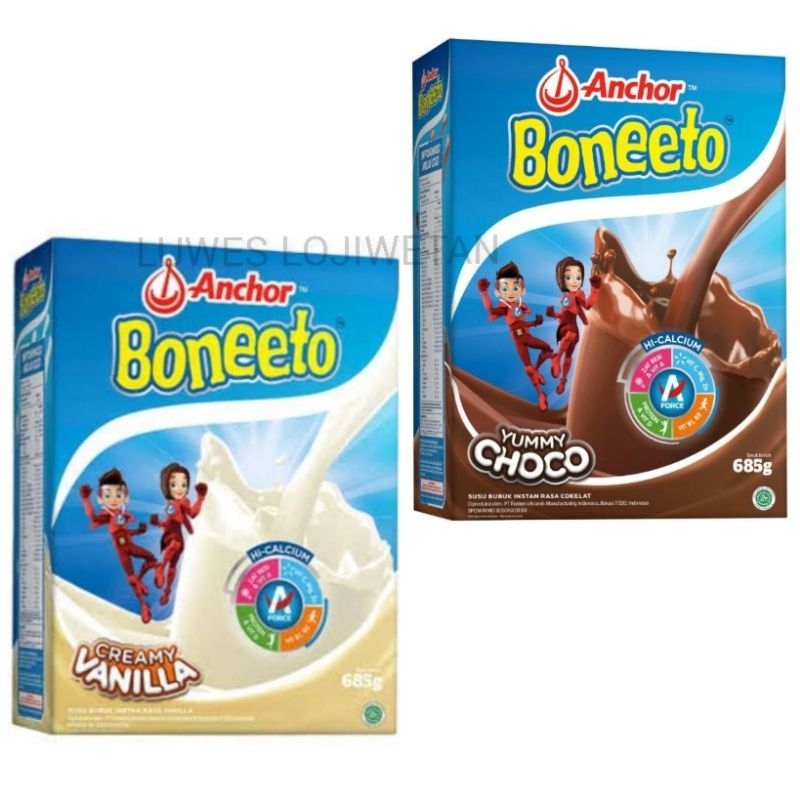 

Anchor Boneeto 685gr Yummy Choco / Creamy Vanilla