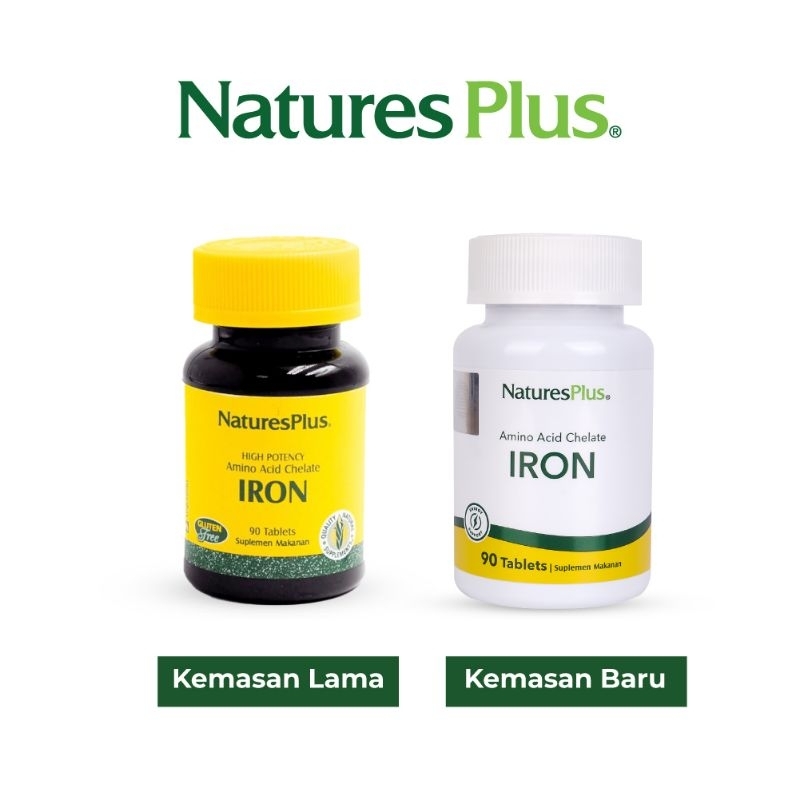 Nature's Plus Iron 20mg 90 Tablet
