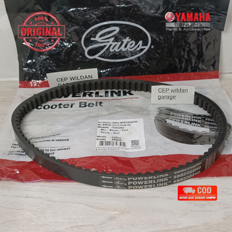 vanbelt GATES powerlink racing MIO SPORTY