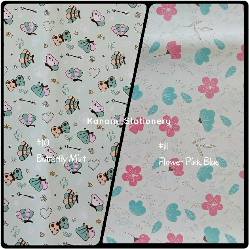 

Kertas Bungkus Kado Souvenir Wrapping Paper Gift Craft Sansan Wawa.