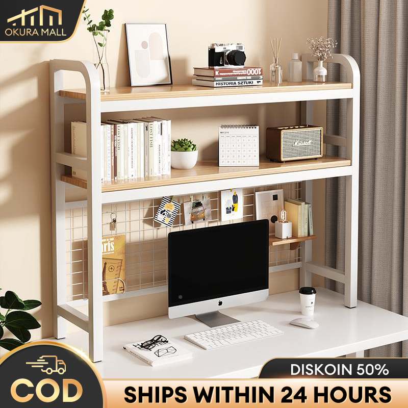 Rak Desktop Storage Rak Buku Desktop Rak Meja Stationery Rak Organizer Desktop Rak Polaroid