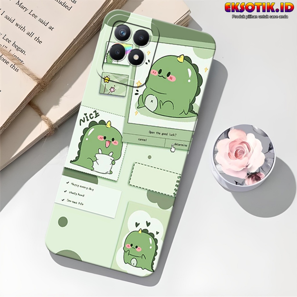 Case REALME 8i Eksotik.id Casing REALME 8i Aksesoris Skin Handphone SIlikon REALME 8i Kesing Hardcas