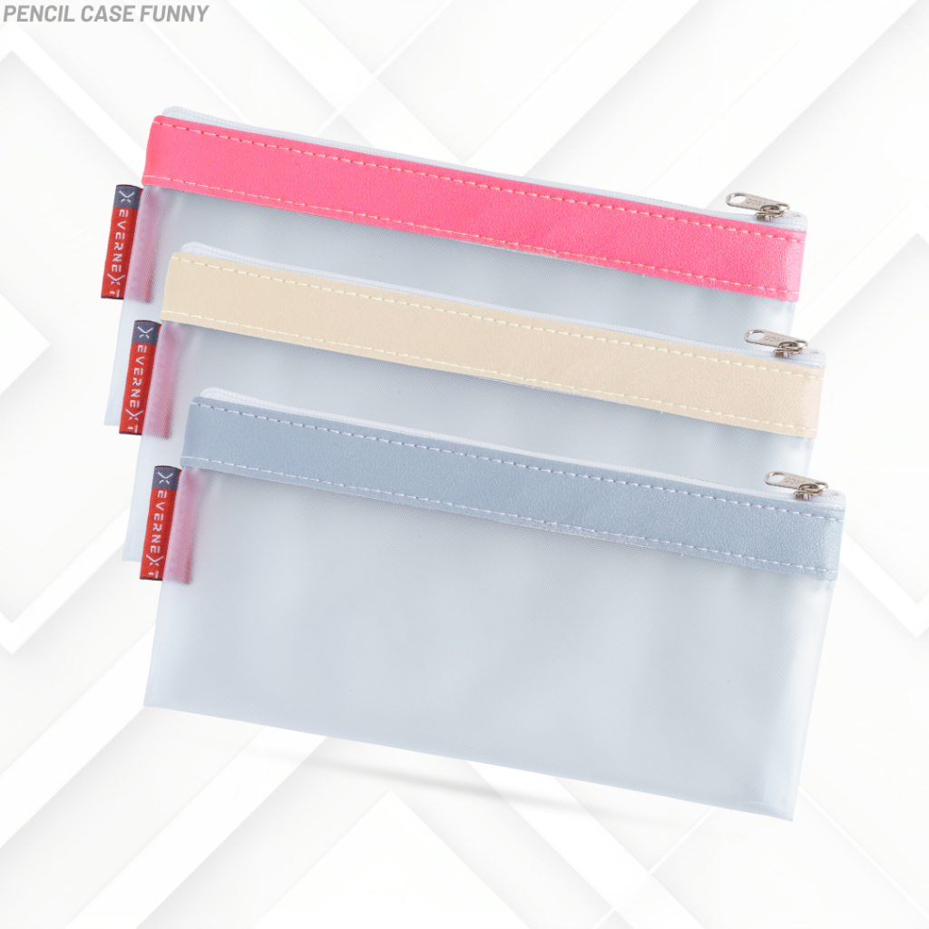 

Tempat Kotak Pensil Pencil Case Polos Sekolah Funny
