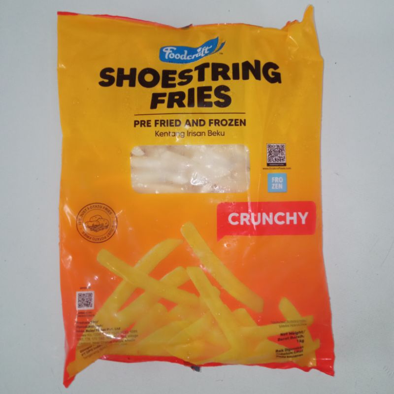 

FOODCRAFT Shoestring Fries Crinchy Kentang Goreng 1 kg