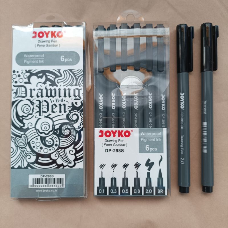 

Joyko Drawing Pen set 6 (DP-298S)