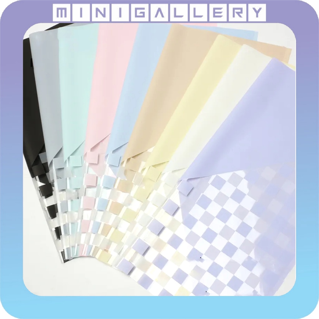 

Kertas Buket Rubik's Cube Cellophane Flower Wrapping Lembaran KB6112
