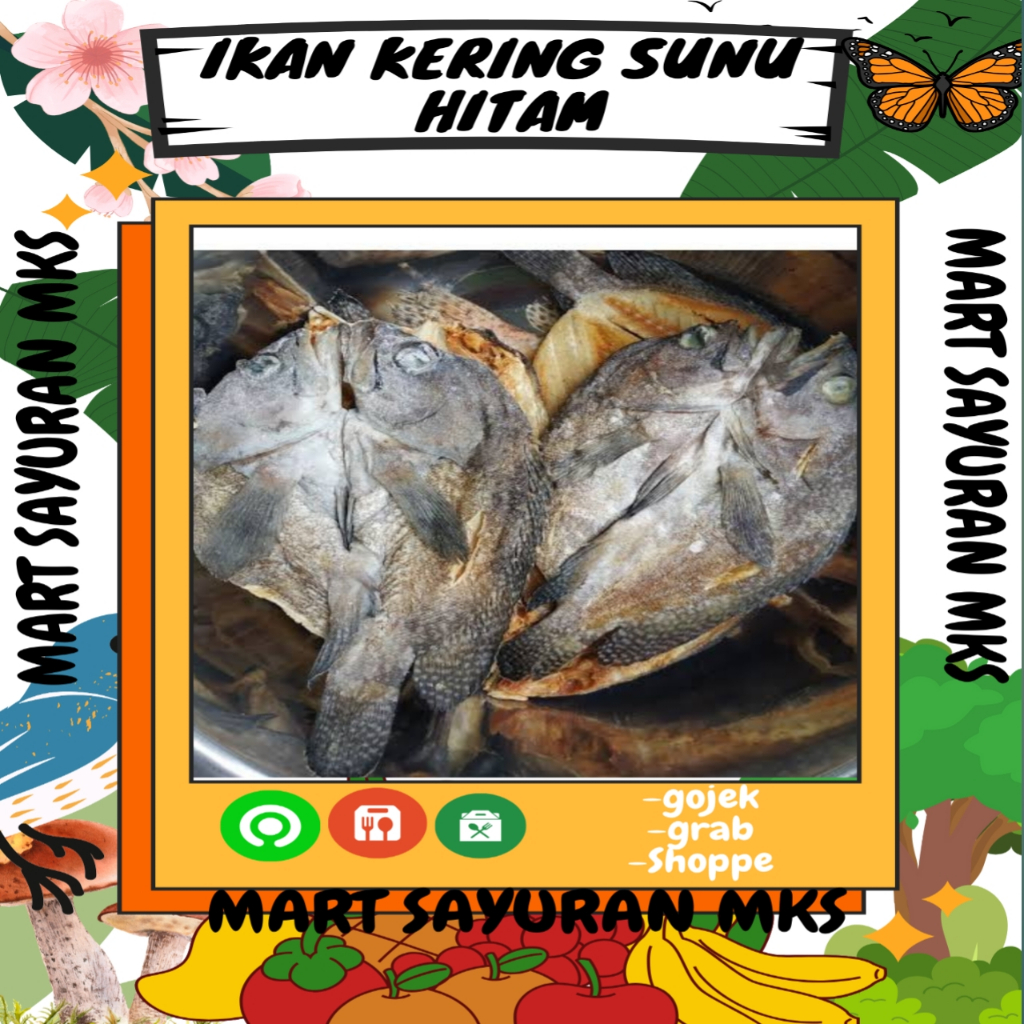 

Ikan kering sunu hitam