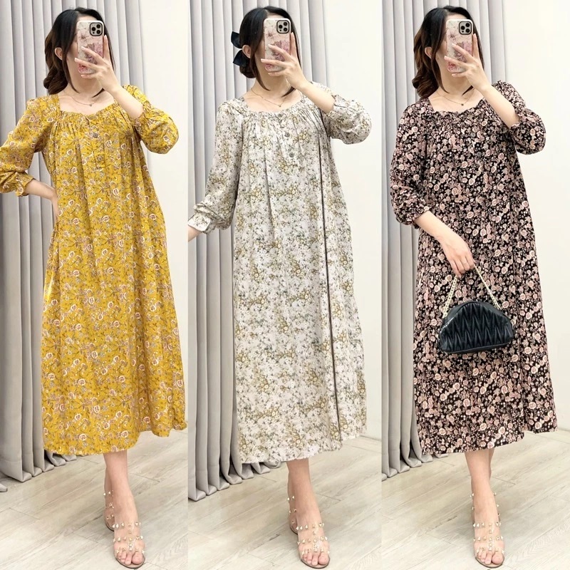 Dress Daster Furla Bumil Busui Friendly