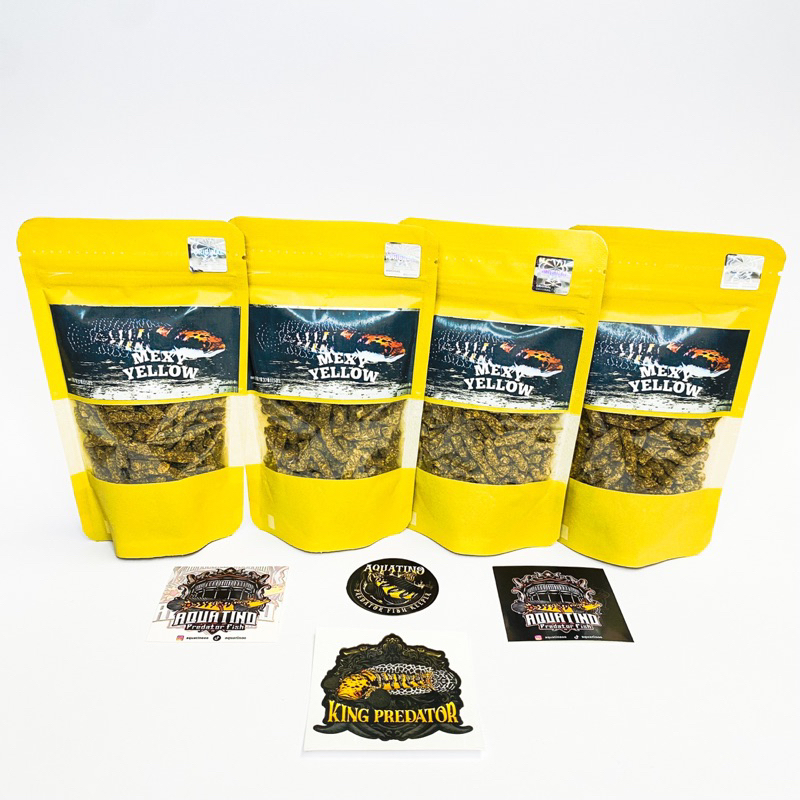 PELET MEXY YELLOW TREATMENT BUNGA CHANNA MARU